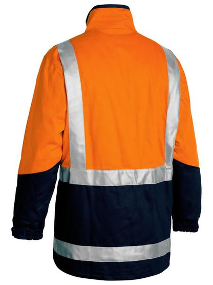 Bisley Hi Vis Taped 3 in 1 Drill Jacket (BISBJ6970T)