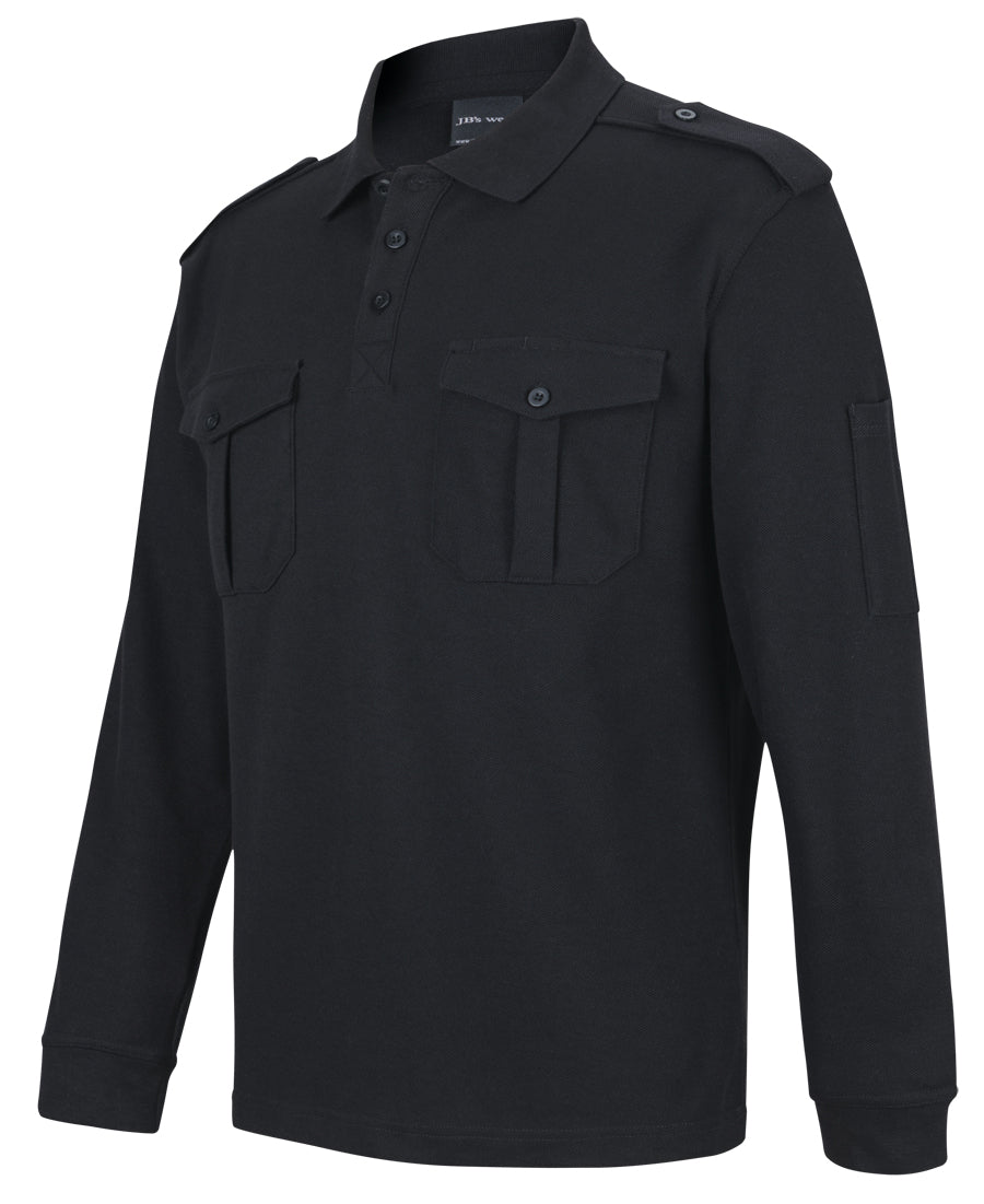 JB's 210 Epaulette Polo Long Sleeve (JBS210EL)