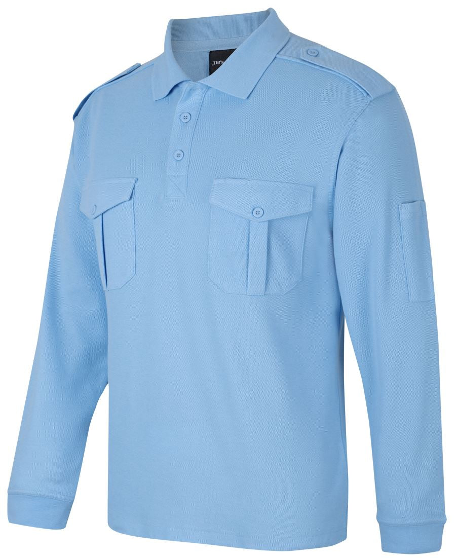 JB's 210 Epaulette Polo Long Sleeve (JBS210EL)