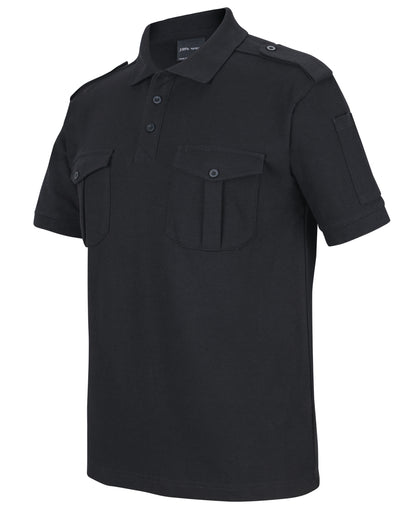 JB's 210 Epaulette Polo Short Sleeve (JBS210ES)