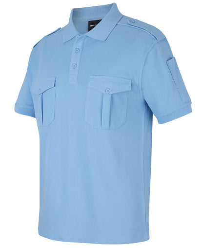 JB's 210 Epaulette Polo Short Sleeve (JBS210ES)