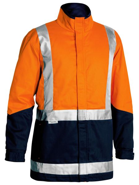 Bisley Hi Vis Taped 3 in 1 Drill Jacket (BISBJ6970T)