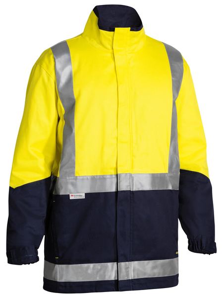 Bisley Hi Vis Taped 3 in 1 Drill Jacket (BISBJ6970T)