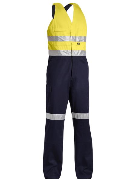 Bisley Hi Vis Taped Action Back Overall (BISBAB0359T)