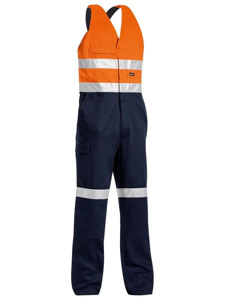 Bisley Hi Vis Taped Action Back Overall (BISBAB0359T)