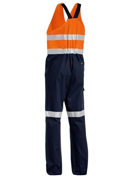 Bisley Hi Vis Taped Action Back Overall (BISBAB0359T)