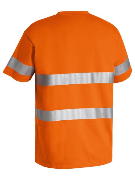 Bisley Hi Vis Cotton T-Shirt Taped (BISBK1017T)