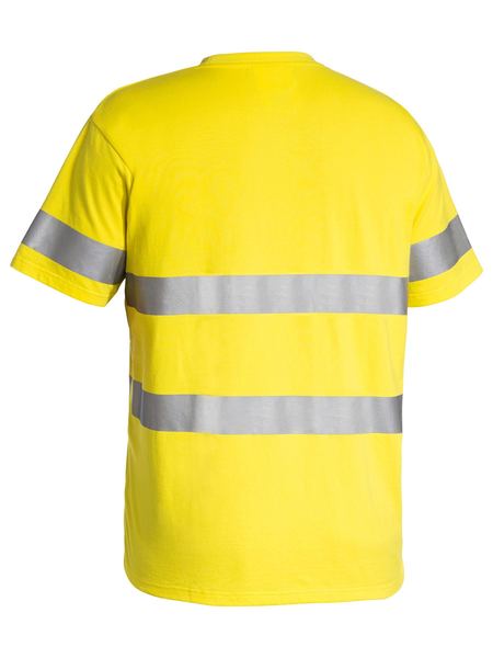 Bisley Hi Vis Cotton T-Shirt Taped (BISBK1017T)