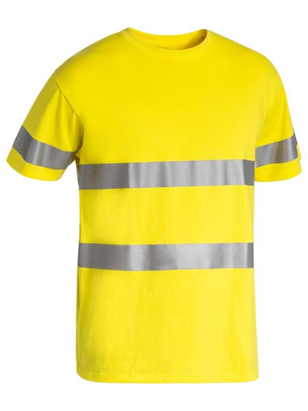 Bisley Hi Vis Cotton T-Shirt Taped (BISBK1017T)