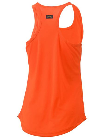 Bisley Hi Vis Ladies Racer Back Singlet (BISBKL0439)