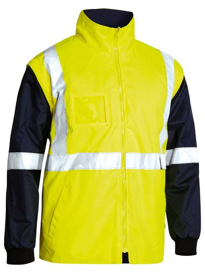 Bisley Hi Vis Taped 5 in 1 Rain Jacket (BISBK6975)