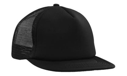 Trucker Mesh Cap with Flat Peak (HWS3806)