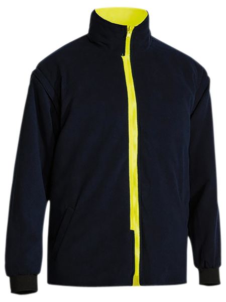 Bisley Hi Vis Taped 5 in 1 Rain Jacket (BISBK6975)