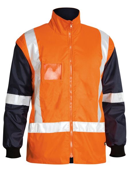 Bisley Hi Vis Taped 5 in 1 Rain Jacket (BISBK6975)