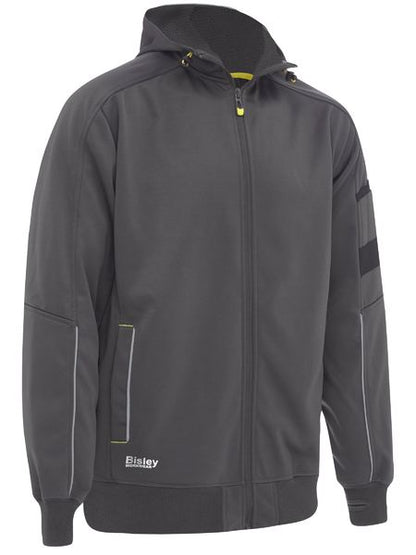 Bisley Work Fleece Zip-Front Hoodie with Sherpa Lining (BISBK6925)