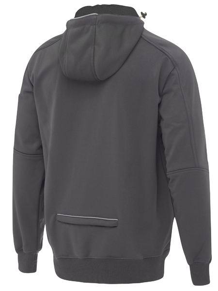 Bisley Work Fleece Zip-Front Hoodie with Sherpa Lining (BISBK6925)