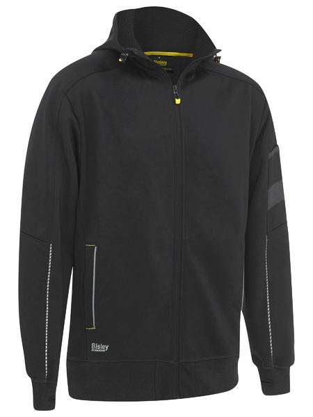 Bisley Work Fleece Zip-Front Hoodie with Sherpa Lining (BISBK6925)