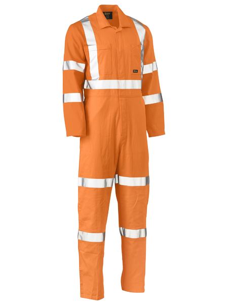 Bisley Hi Vis X Taped Biomotion Lightweight Coverall (BISBC6316XT)