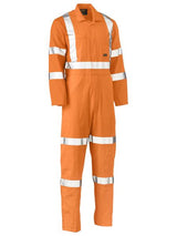 Bisley Hi Vis X Taped Biomotion Lightweight Coverall (BISBC6316XT)