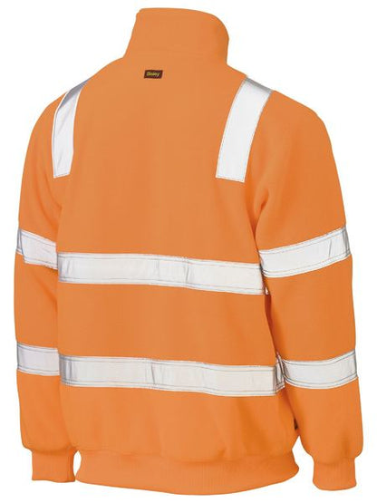 Bisley Hi Vis Taped Rail Polar Fleece Jumper (BISBK6816T)