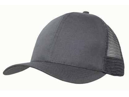 Recycled Breathable Poly Twill with Mesh Back Cap (HWS3982)