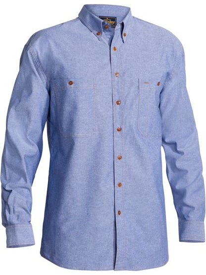 Bisley Chambray Shirt Long Sleeve (BISB76407)