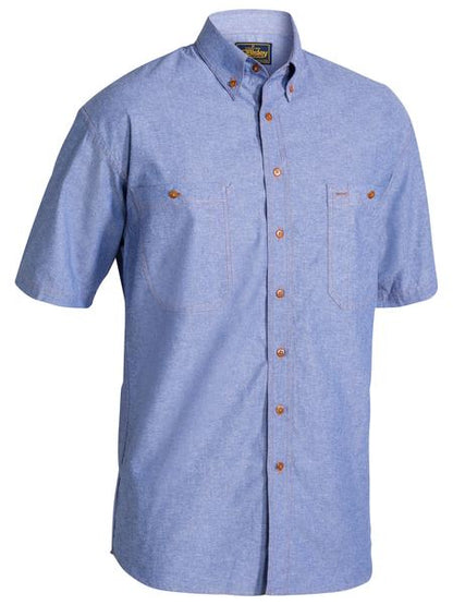 Bisley Chambray Shirt Short Sleeve (BISB71407)