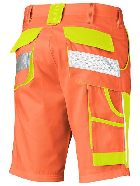 Bisley Hi Vis Double Shorts (BISBSH1411)