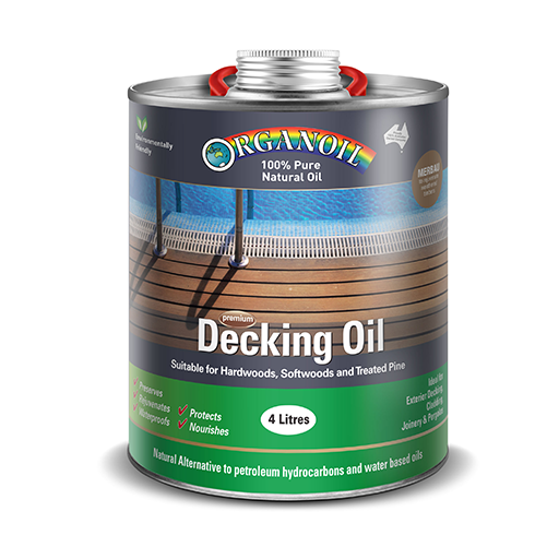 Organoil Decking Oil Merbau 4L