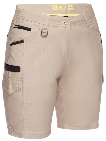 Bisley FLX & Move Ladies Cargo Shorts (BISBSHL1044)