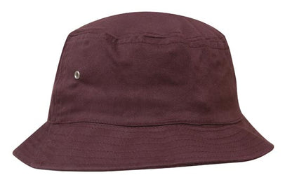 Brushed Sports Twill Bucket Hat (HWS4223)