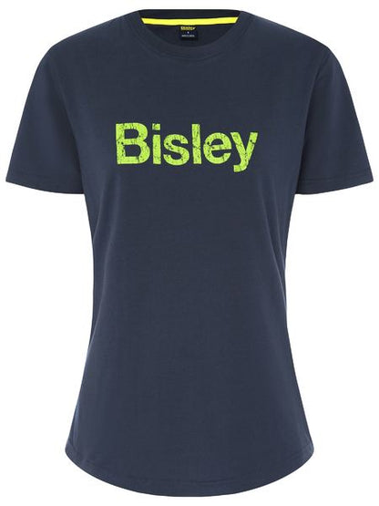 Bisley Ladies Cotton Logo Tee (BISBKTL064)