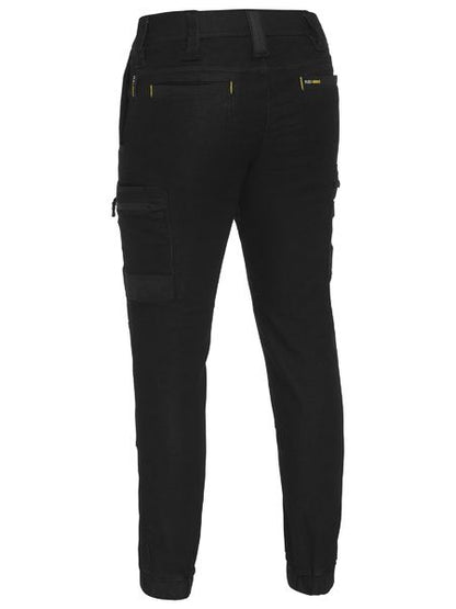 Bisley FLX & Move Stretch Denim Cargo Cuffed Pants (BISBPC6335)