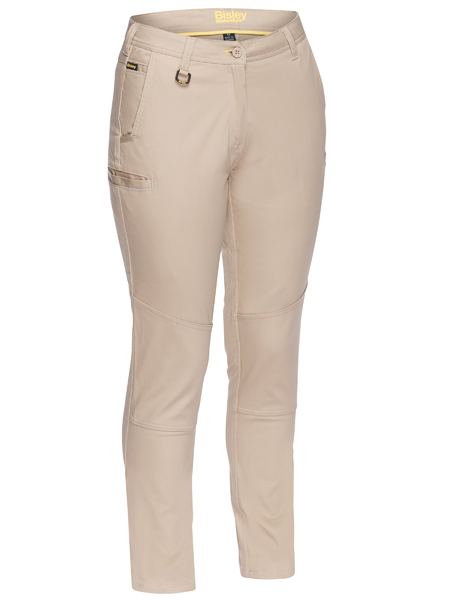 Bisley Ladies Mid Rise Stretch Cotton Pants (BISBPL6015)