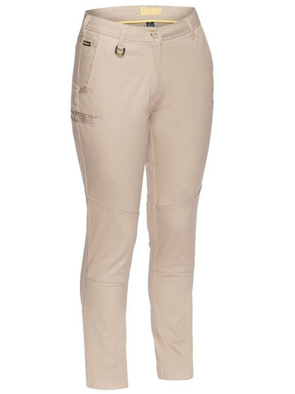 Bisley Ladies Mid Rise Stretch Cotton Pants (BISBPL6015)