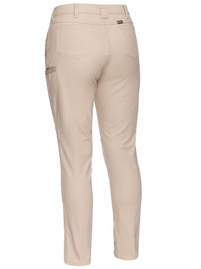 Bisley Ladies Mid Rise Stretch Cotton Pants (BISBPL6015)