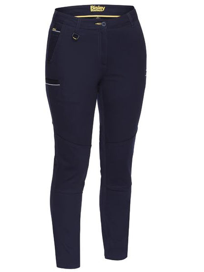 Bisley Ladies Mid Rise Stretch Cotton Pants (BISBPL6015)