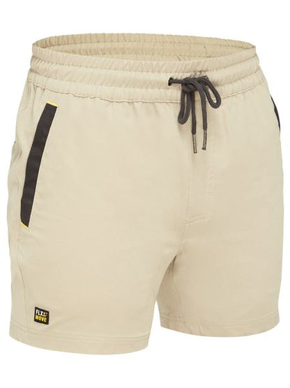 Bisley FLX & Move 4 Way Stretch Elastic Waist Shorts (BISBSH1331)