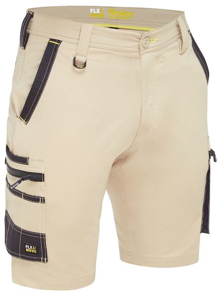 Bisley FLX & Move 4 Way Stretch Zip Cargo Shorts (BISBSHC1332)