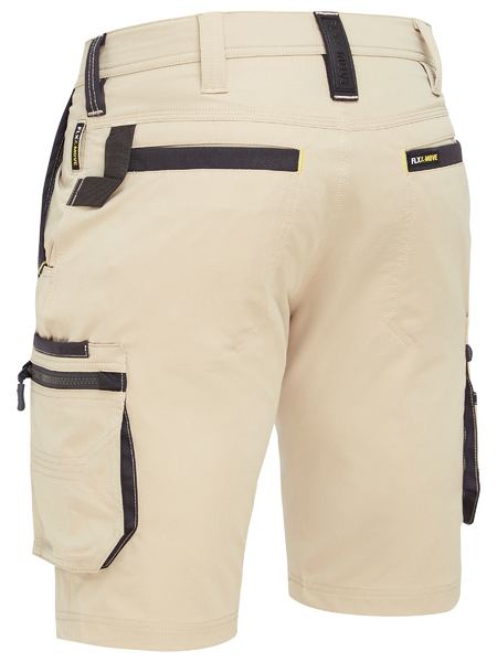 Bisley FLX & Move 4 Way Stretch Zip Cargo Shorts (BISBSHC1332)