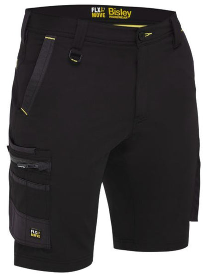 Bisley FLX & Move 4 Way Stretch Zip Cargo Shorts (BISBSHC1332)