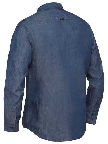 Bisley Denim Work Shirt Long Sleeve (BISBS6602)