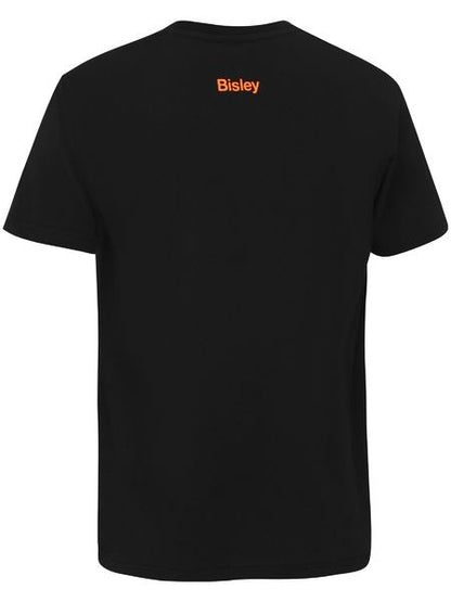 Bisley Cotton Outline Logo Tee (BISBKT084)