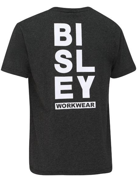 Bisley Cotton Vertical Logo Tee (BISBKT091)