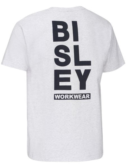 Bisley Cotton Vertical Logo Tee (BISBKT091)