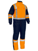 Bisley Hi Vis X-Taped Two Tone Freezer Coverall (BISBC6453T)