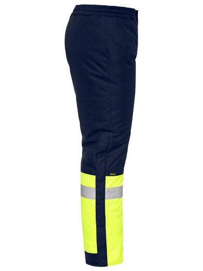 Bisley Hi Vis Taped Two Tone Freezer Pants (BISBP6451T)