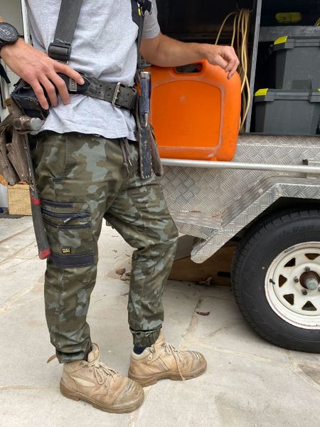 Bisley FLX & Move Stretch Camo Cargo Pantss (BISBPC6337)