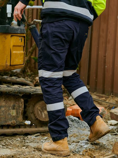 Bisley Taped Stretch Cotton Drill Cargo Pants (BISBPC6008T)