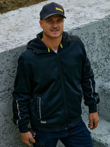 Bisley Work Fleece Zip-Front Hoodie with Sherpa Lining (BISBK6925) - Best Buy Trade Supplies